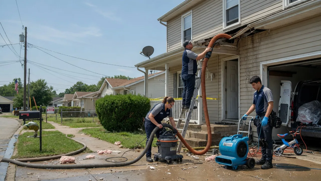 Water Damage Restoration in Blue Mountain, AR near me
